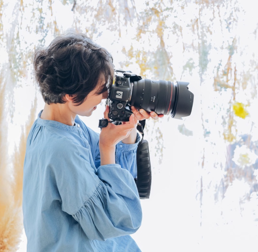 米子市の女性カメラマン