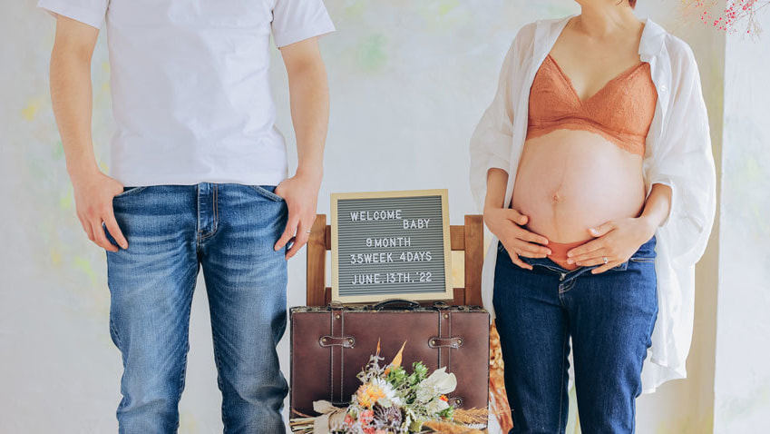 米子市マタニティ撮影