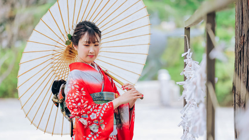 米子市成人式写真撮影