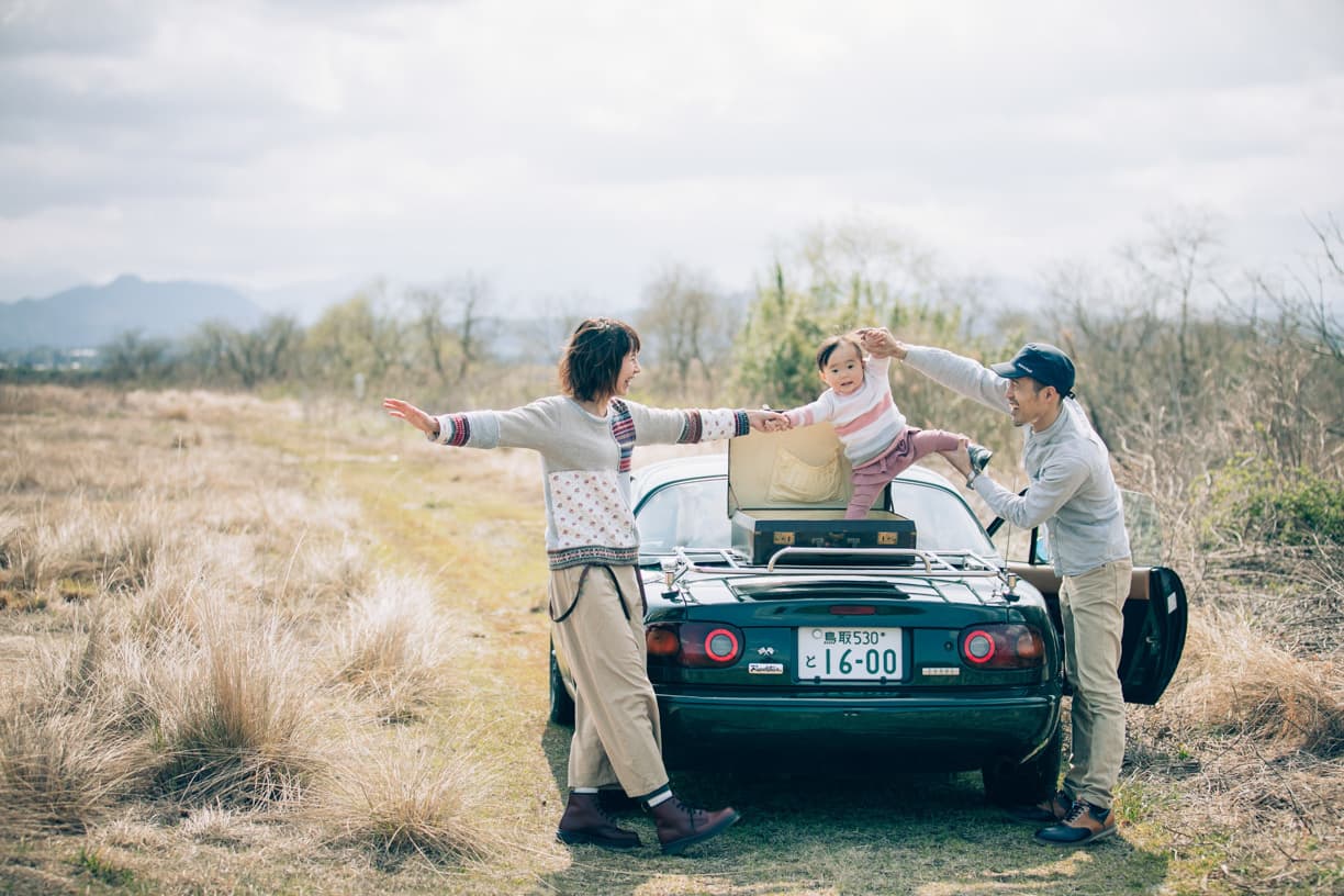 車と家族
