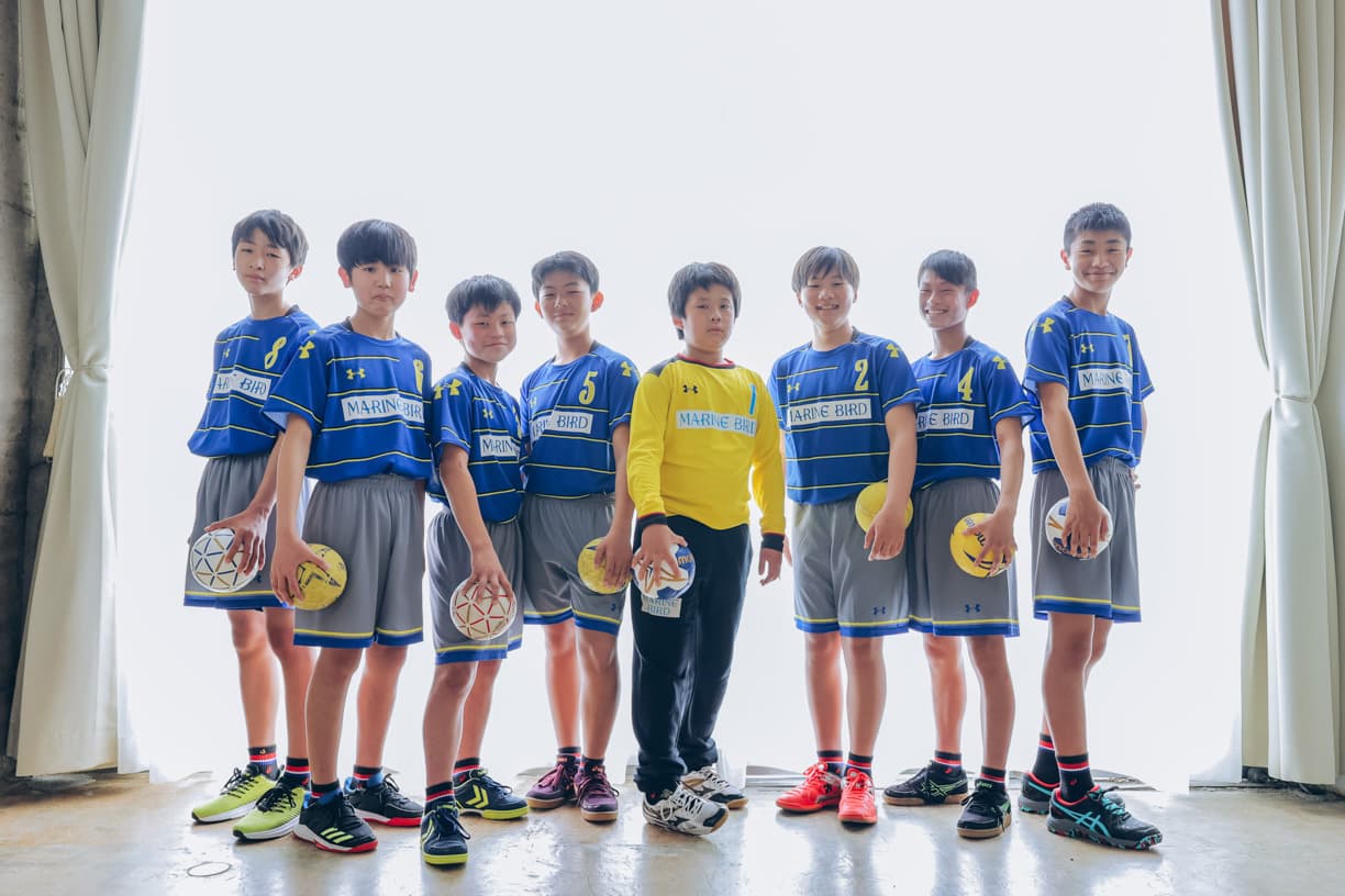 卒団写真イメージ