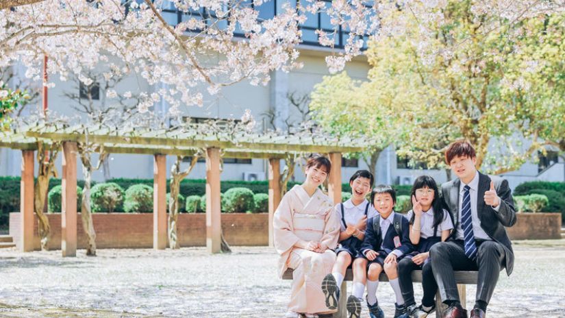 米子市入園入学写真撮影