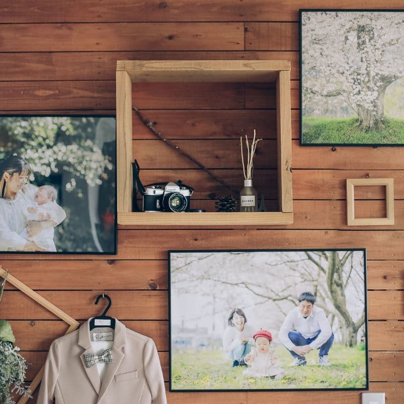 鳥取県米子市の写真館スタジオキャラバンの内装