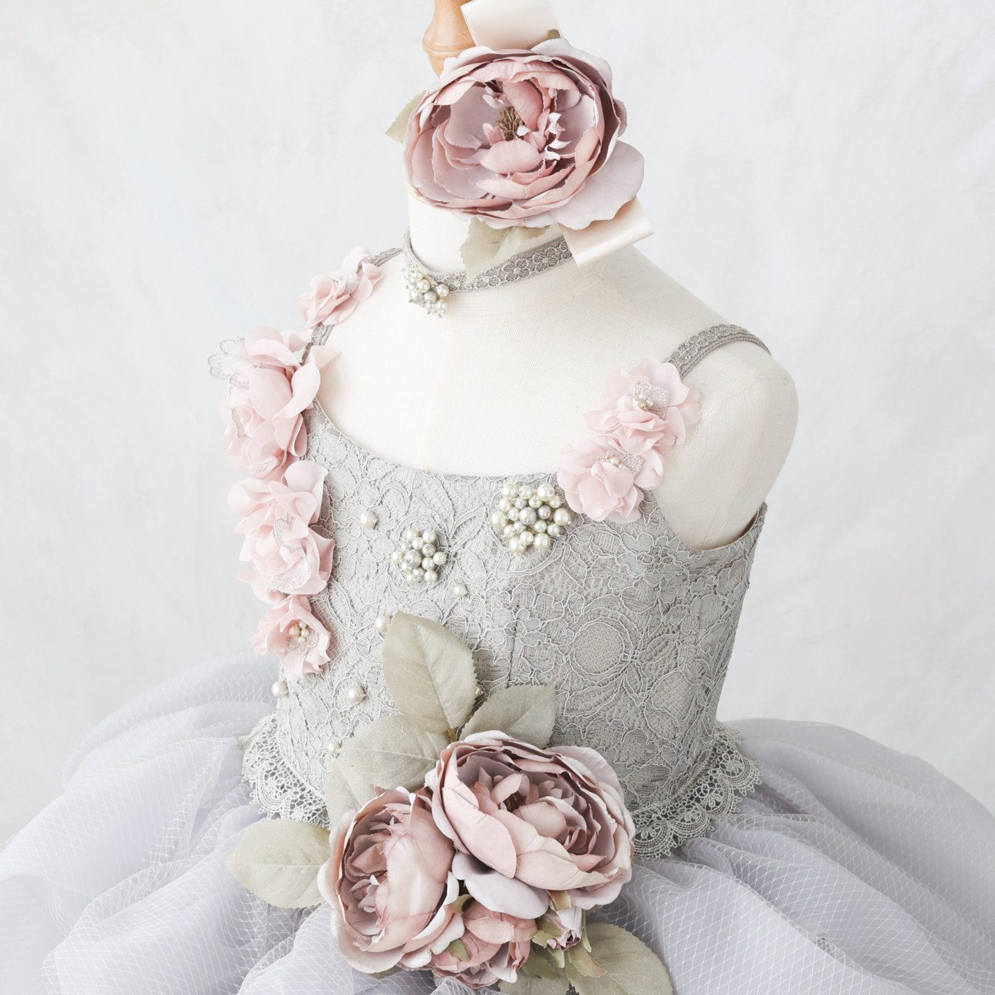 七五三7歳女の子用ドレス