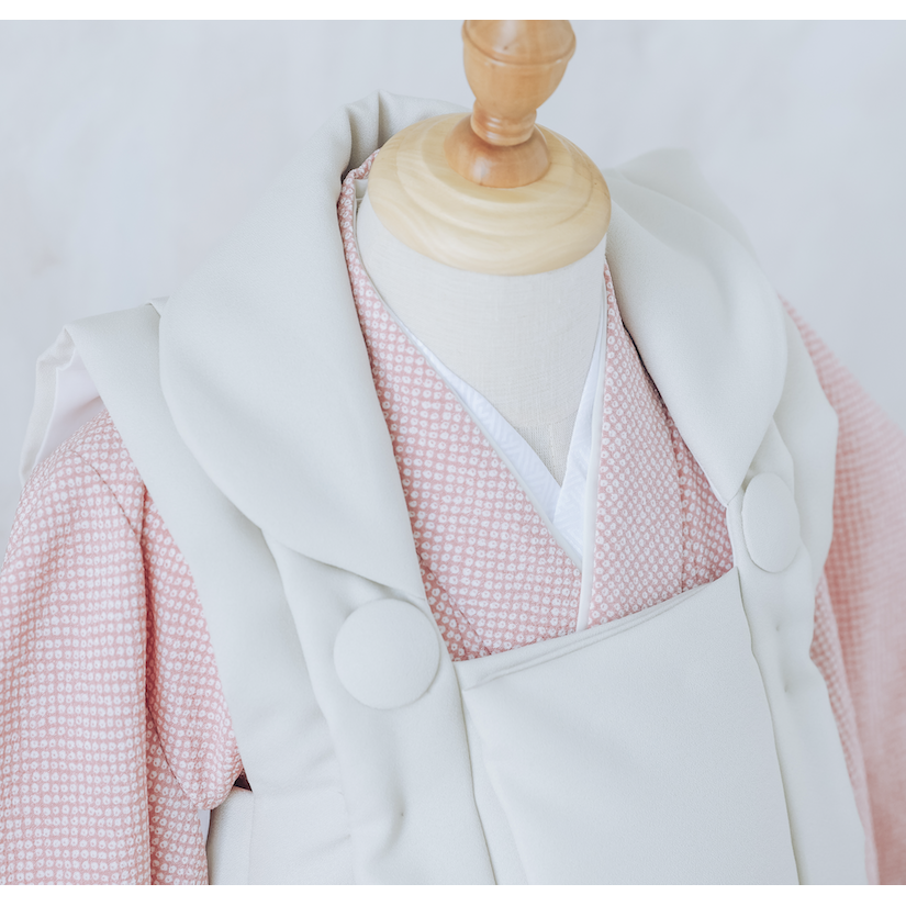 七五三着物ピンク色の被布