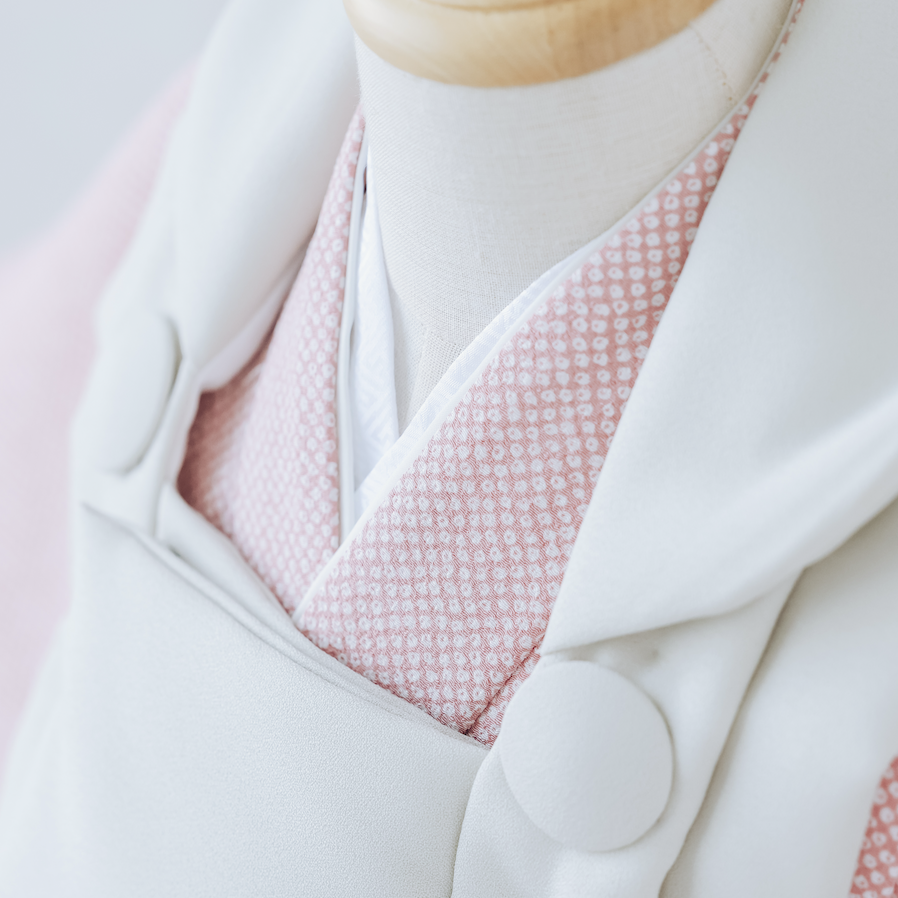 七五三着物ピンク色の被布