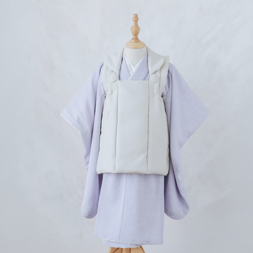 七五三着物パープルの被布