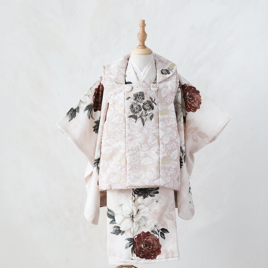 七五三用ピンクの被布