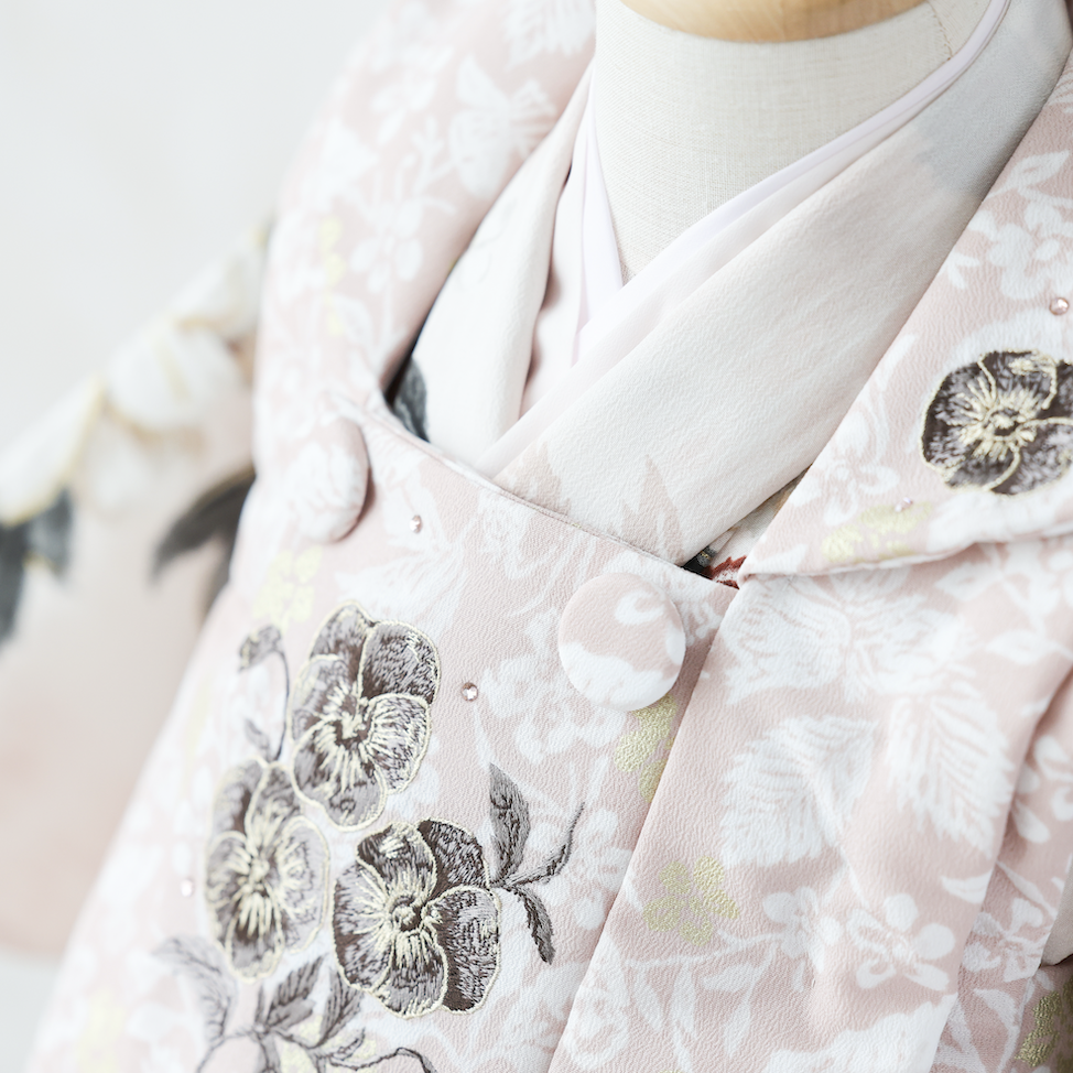 七五三用ピンクの被布